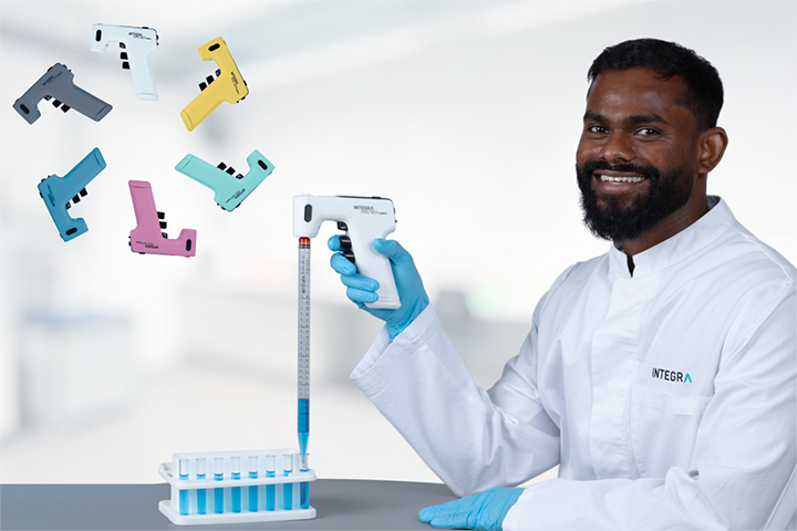 PIPETBOY GENIUS搭配INTEGRA血清移液管——等分更快，吸取更安全，移液更智能