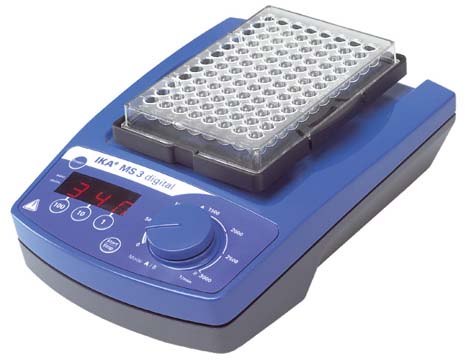 德國(guó)IKA MS 3 digital 圓周振蕩搖床