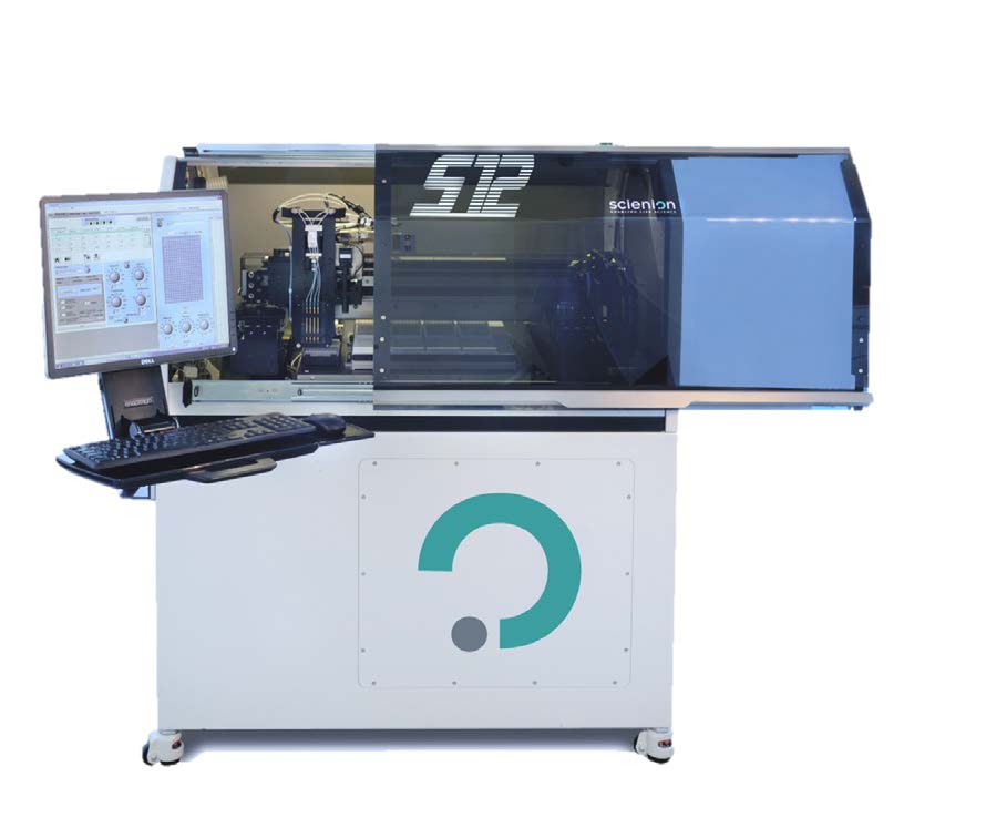 Scienion S12����оƬ΢���؇��c(di��n)����оƬ�c(di��n)�Ӄx