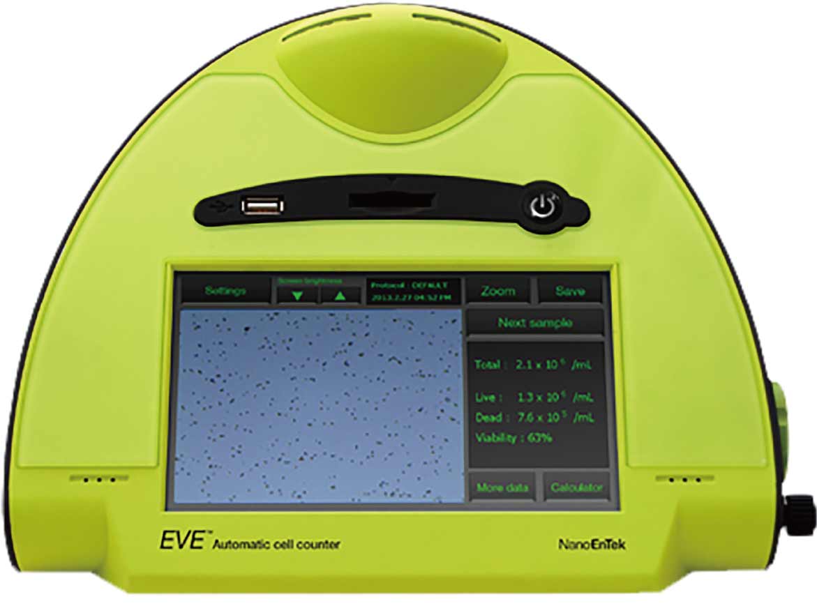 NanoEnTek EVE™�ԄӼ�(x��)��Ӌ��(sh��)�x