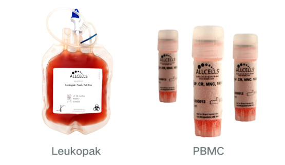 AllCells��ɫ�a(ch��n)ƷLeukopak��PBMCs
