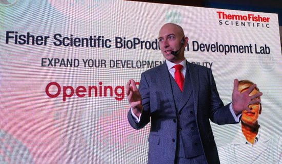 賽默飛中國(guó)區(qū)總裁江志成先生(Gianluca Pettiti)